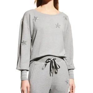 RAMY BROOK STAR QUINN SWEATSHIRT
